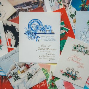 pile of greeting cards